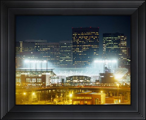 Framed Coors Field, Denver, Colorado Print