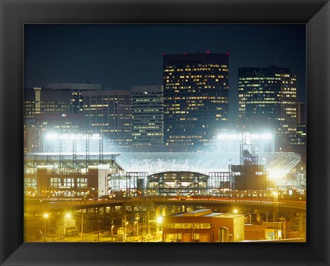 Framed Coors Field, Denver, Colorado Print