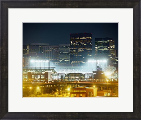 Framed Coors Field, Denver, Colorado Print