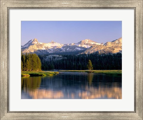 Framed Tuolumne River, Yosemite National Park, California Print