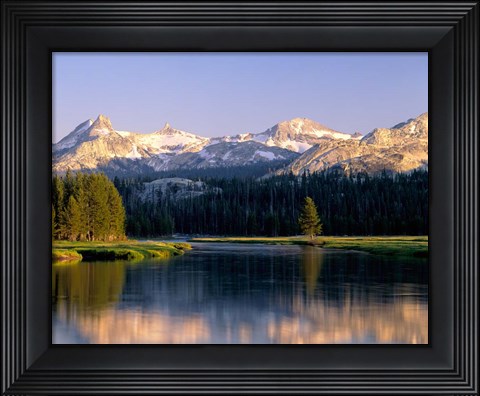 Framed Tuolumne River, Yosemite National Park, California Print