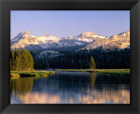 Framed Tuolumne River, Yosemite National Park, California Print