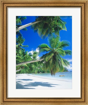 Framed Mahe Seychelles Print