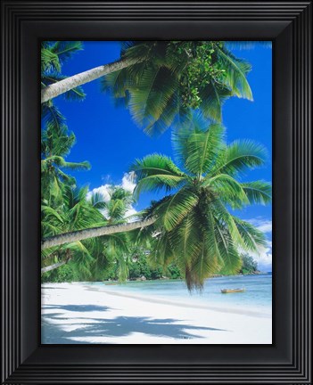 Framed Mahe Seychelles Print