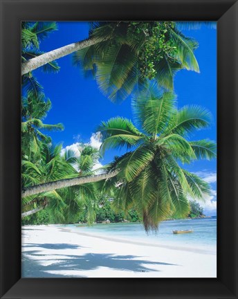 Framed Mahe Seychelles Print