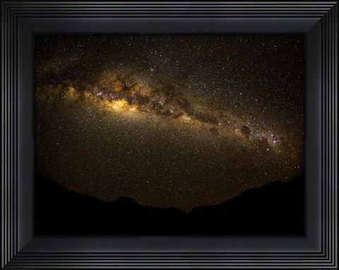 Framed Milky Way, Etosha National Park, Namibia Print