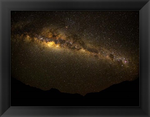 Framed Milky Way, Etosha National Park, Namibia Print