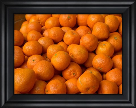 Framed Oranges for Sale, Fes, Morocco Print