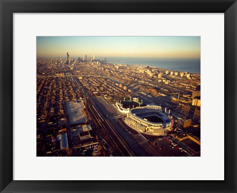 Framed Old Comiskey Park, Illinois Print