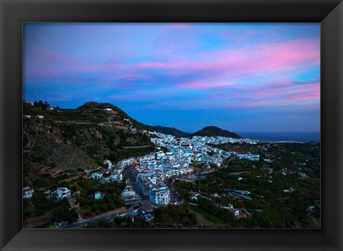 Framed Frigiliana, Costa del Sol, Malaga Province, Andalucoa, Spain Print