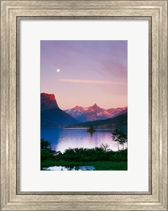 Framed Saint Mary&#39;s Lake Print