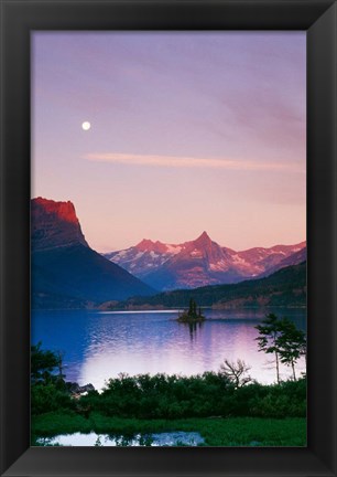 Framed Saint Mary&#39;s Lake Print