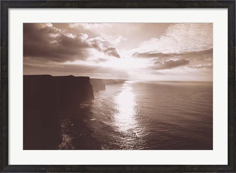 Framed Cliff Of Moher Ireland Print