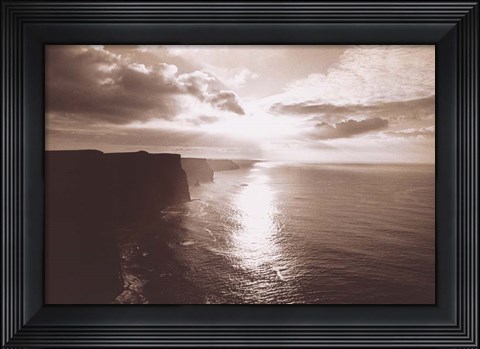 Framed Cliff Of Moher Ireland Print