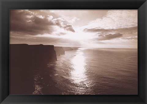 Framed Cliff Of Moher Ireland Print