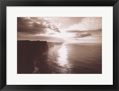 Framed Cliff Of Moher Ireland Print