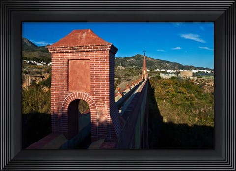 Framed 19th Century Eagle Aqueduct, Spain Print