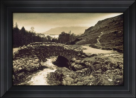 Framed Ashness Bridge, Cumbria, England Print