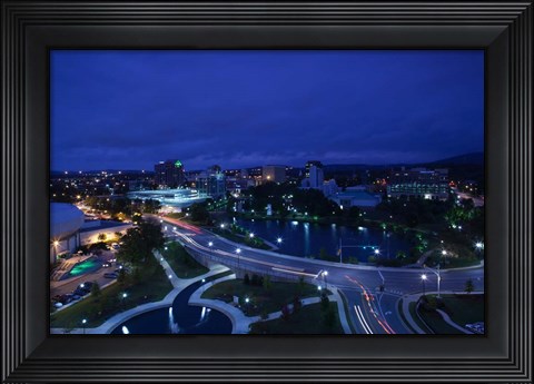 Framed Big Spring Park, Huntsville, Madison County, Alabama Print