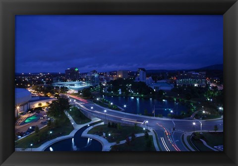 Framed Big Spring Park, Huntsville, Madison County, Alabama Print