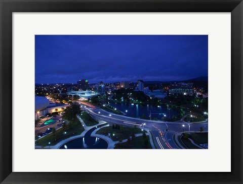 Framed Big Spring Park, Huntsville, Madison County, Alabama Print