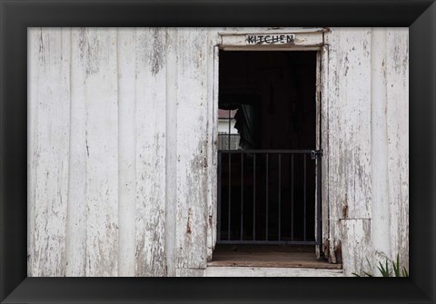 Framed Helen Keller Birthplace And Home, Colbert County, Alabama Print