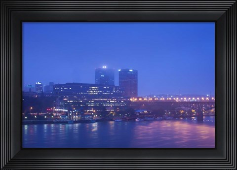 Framed Knoxville, Knox County, Tennessee Print