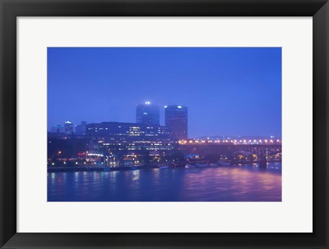 Framed Knoxville, Knox County, Tennessee Print