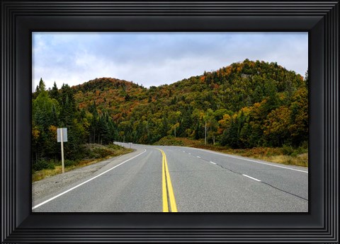 Framed Trans-Canada Highway, Canada Print