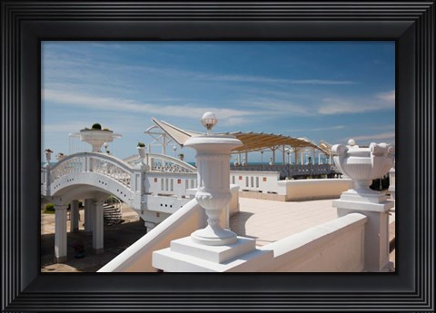 Framed Resort at Riviera Beach, Russia Print