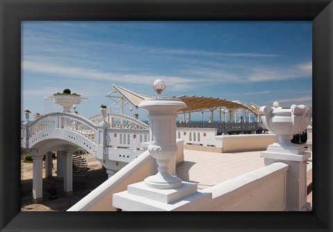 Framed Resort at Riviera Beach, Russia Print