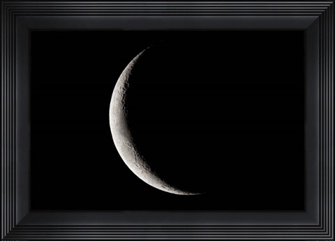 Framed Crescent Moon, Namibia Print