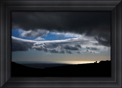 Framed Dungarvan Coastline, Comeragh Mountains, County Waterford, Ireland Print