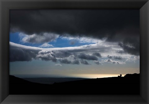 Framed Dungarvan Coastline, Comeragh Mountains, County Waterford, Ireland Print