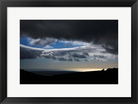 Framed Dungarvan Coastline, Comeragh Mountains, County Waterford, Ireland Print