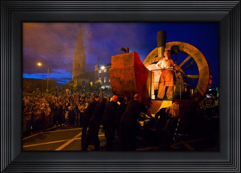 Framed Spraoi Street Festival, Waterford City, Ireland Print