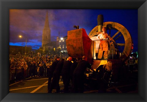 Framed Spraoi Street Festival, Waterford City, Ireland Print