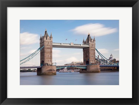 Framed Tower Bridge, Thames River, London, England Print