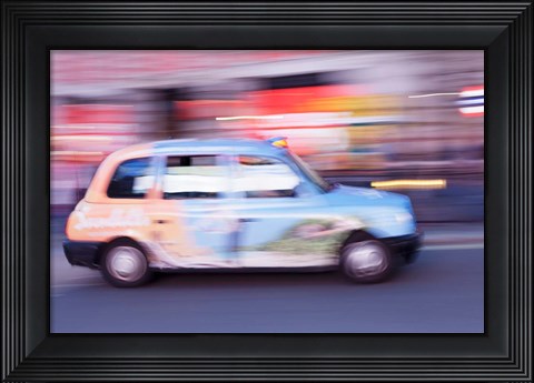 Framed Piccadilly Circus, City of Westminster, London, England Print
