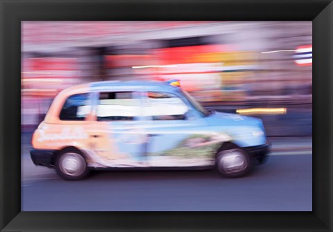 Framed Piccadilly Circus, City of Westminster, London, England Print