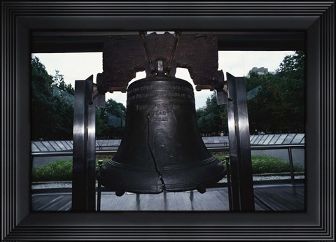 Framed Liberty Bell, Philadelphia, PA Print