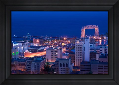 Framed Canal Park, Duluth, Minnesota Print