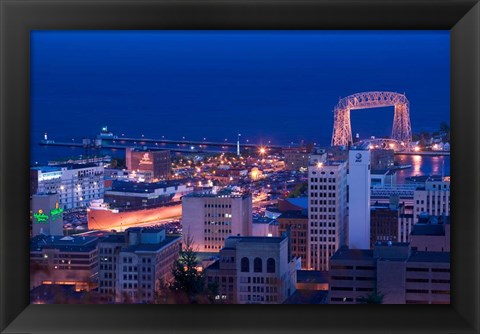 Framed Canal Park, Duluth, Minnesota Print