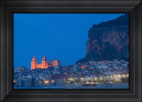 Framed Cefalu, Sicily, Italy Print