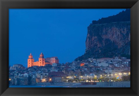 Framed Cefalu, Sicily, Italy Print