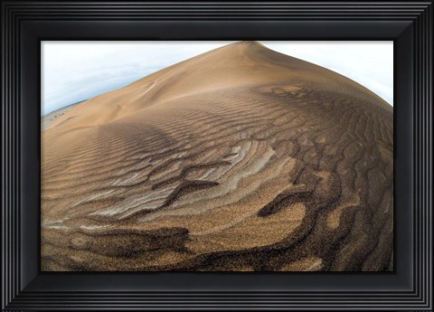 Framed Desert Landscape, Namibia Print