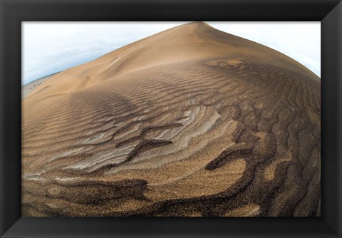 Framed Desert Landscape, Namibia Print