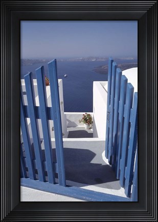 Framed Santorini,  Greece Print