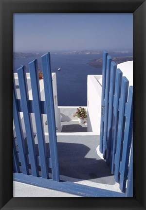 Framed Santorini,  Greece Print