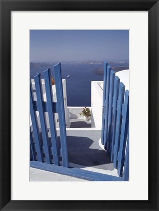 Framed Santorini,  Greece Print